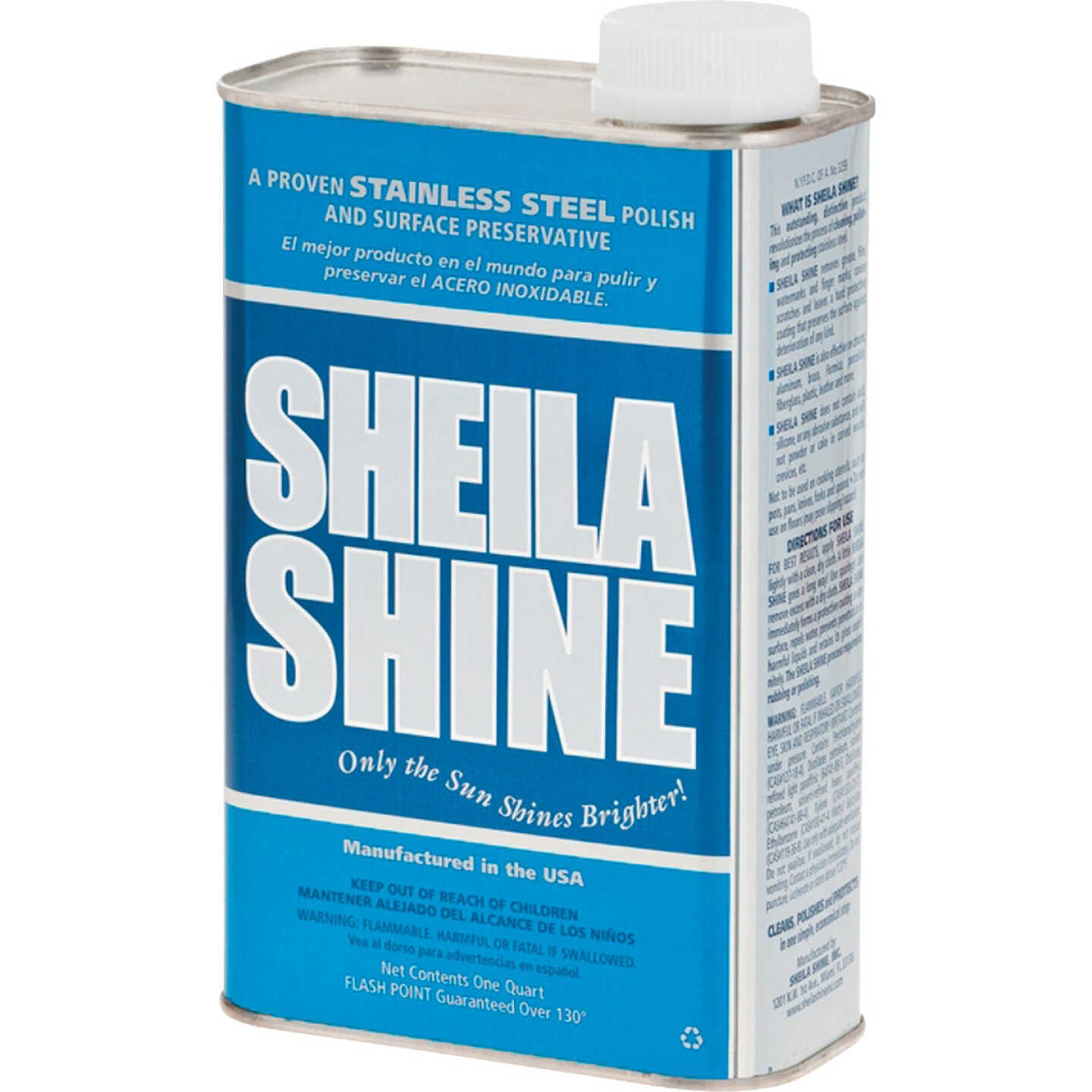 Sheila Shine 1 Qt. Stainless Steel Cleaner - Power Townsend Company